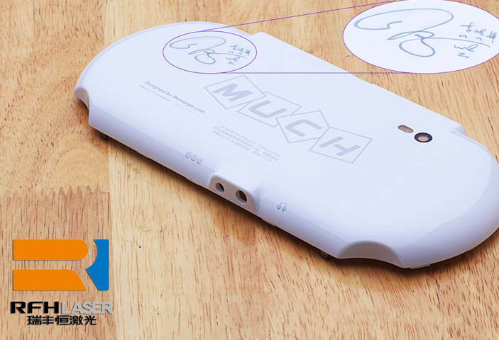 흰색 플라스틱 일련 번호 라벨 바코드용 3W uv 레이저