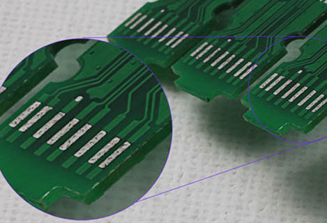 버와 번트가 없는 15W UV 레이저 커팅 PCB